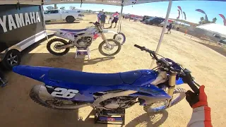 2024 Yamaha YZ250F at Perris Raceway