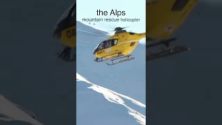 The Alps - mountain rescue helicopter #shorts #pleasesubscribe #youtube #helicopter #alps #ischgl