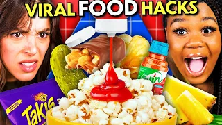 Millennials & Gen Z Try Not To Try - Internet's Best Food Hacks! | React