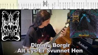 Alt Lys Er Svunnet Hen - Dimmu Borgir Cover + TAB