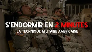 S’ENDORMIR EN 2 MINUTES : la technique des militaires américains