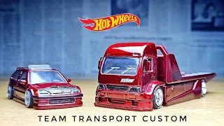 Hotwheels custom team transport