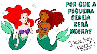 Por que a Pequena Sereia será negra? 🧜‍♀ Draw My Life Português