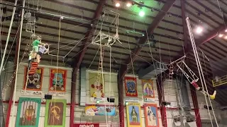 History Made at Peru Circus on the Flying Trapeze