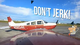 The Moment That LANDINGS Start To Click| Student Pilot| PA28