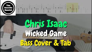 Chris Isaak - Wicked Game - Bass cover with tabs