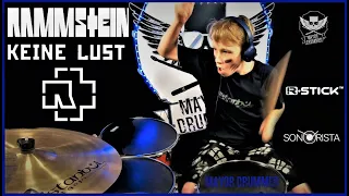 #31 Rammstein - Keine Lust - Drum Cover by Mayor Drummer (12 years)