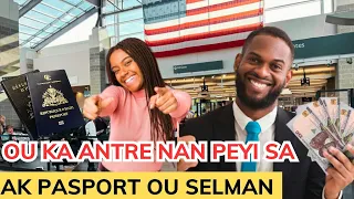 Peyi ki ouvri pou haitien vwayaje sans visa, BRESIL ,CHILI,MEXIQUE, selon pasport index 2024  Haiti