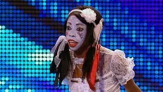 Geisha Davis sings Humpty Dumpty - Britain's Got Talent 2012 audition - International version