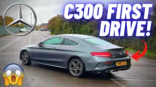 Mercedes C300 First Drive! (SO FAST!!!!!)😱