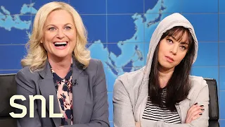 Weekend Update: April Ludgate and Leslie Knope on Working for the Government - SNL