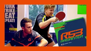 Tischtennis Belag Test: Rasanter R53 im Review