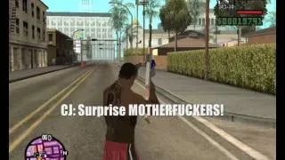 Gta Sanandreas Bloods vs Crips