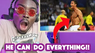 FIRST TIME REACTING TO...Cristiano Ronaldo ● The Man Who Can Do Everything