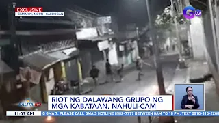 Riot ng dalawang grupo ng mga kabataan, nahuli-cam | BK