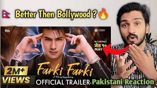 Pakistani Reacts To FARKI FARKI || Nepali Movie Official Trailer 1 || ANMOL KC, JASSITA GURUNG| 2024