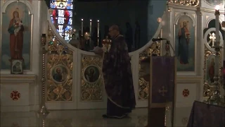 Presanctified Liturgy March15, 2019