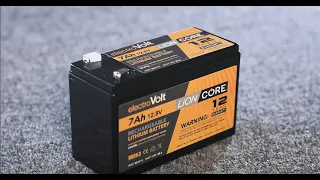 7Ah Lithium Battery Review - Electrovolt's smallest deep cycle battery