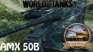WOT EPIC BATTLE - AMX 50B(RAMPAGE 11K dmg)