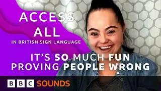 Madison Tevlin: “Down’s syndrome isn’t all me” (BSL) | Access All