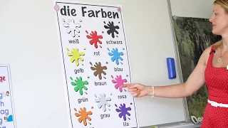 Languages: Basic German Colors