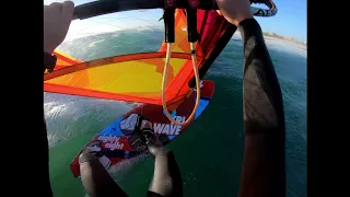 Sunset windsurfing sessions in Cape Town 2019