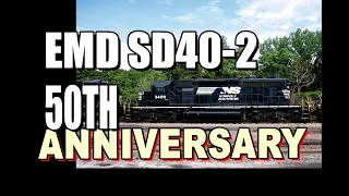 [GL][T-307] 50th Anniversary: EMD SD40-2 (G.O.A.T.) | (Part 1 of 5)