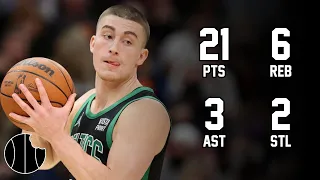 Payton Pritchard Highlights | Hornets vs. Celtics | 20th Nov 2023