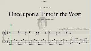 Once upon a Time in the West  -  Easy Piano