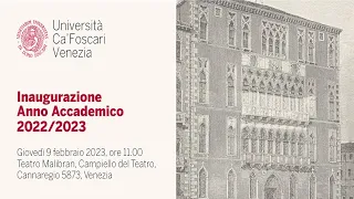 Inaugurazione Anno Accademico 2022/2023