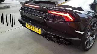 Lambo start up!!!! (Newbury)