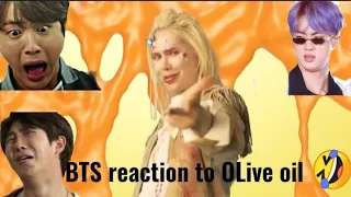 BTS reaction to Oli London butter cover 🤣😝                                 #bts #olilondon