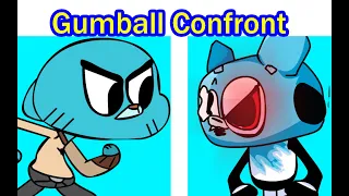 Friday Night Funkin' Gumball Confronting Yourself, Reskin & Remix (FNF Mod/Amazing World of Gumball)