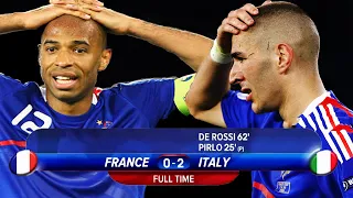 France 0-2 Italy #EURO 2008 ● Henry, Benzema, Ribery vs Pirlo, Gatusso