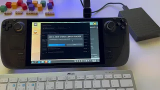 Steam OS 3.4 biggest change: how to use external HDD hard with Steam Deck | set writing permissions
