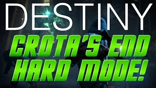 Destiny - Crota's End Hard Mode Released! - Hard Mode Solo Attempt