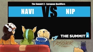 [ Dota2 ] Navi vs NiP - The Summit 3 - European Qualifiers - Thai Caster