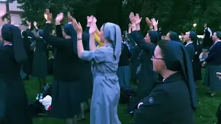 Nuns dancing at a CupcakKe concert