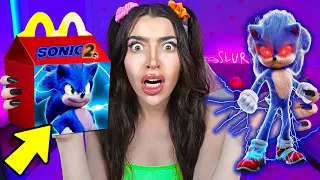 DO NOT ORDER *SONIC 2* HAPPY MEAL from MCDONALDS AT 3AM!! (MAGIC GREEN GEM INSIDE!)