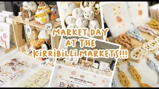 Market Day at the Kirribilli Markets | Small Crochet Business | Studio Vlog | Market Vlog |
