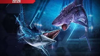 Jurassic World: The Game - "Monsters Of The Deep" 41 - Full Battle - TYLOSAURUS And HENODUS!