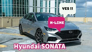 2021 Hyundai Sonata N-Line test drive