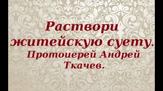 Как жить в мире полном хлопот и суеты. Протоиерей Андрей Ткачев.