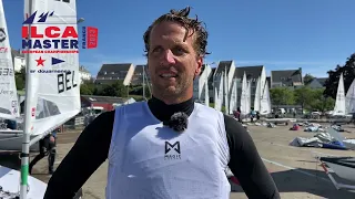 Wannes Van Laer BEL - 2023 ILCA Master Europeans - Race day 2