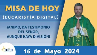 Misa de Hoy Jueves 16 de Mayo 2024 l Eucaristía Digital l Padre Carlos Yepes l Católica l Dios
