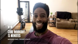 15 Minute Core Workout with Marquan Jones | Under Armour Home Workouts