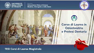 Sessione di Tesi di Laurea in Odontoiatria e Protesi Dentaria 09/11/2022 (pomeriggio)