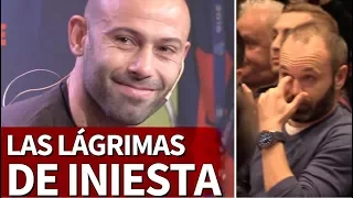 Mascherano emociona a Iniesta con su discurso | Diario AS