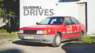 AUDI 80 - quick city drive with the modern classic [4K REVIEW]