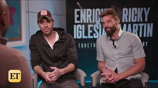 Enrique Iglesias & Ricky Martin INTERVIEW with ET! (2020)